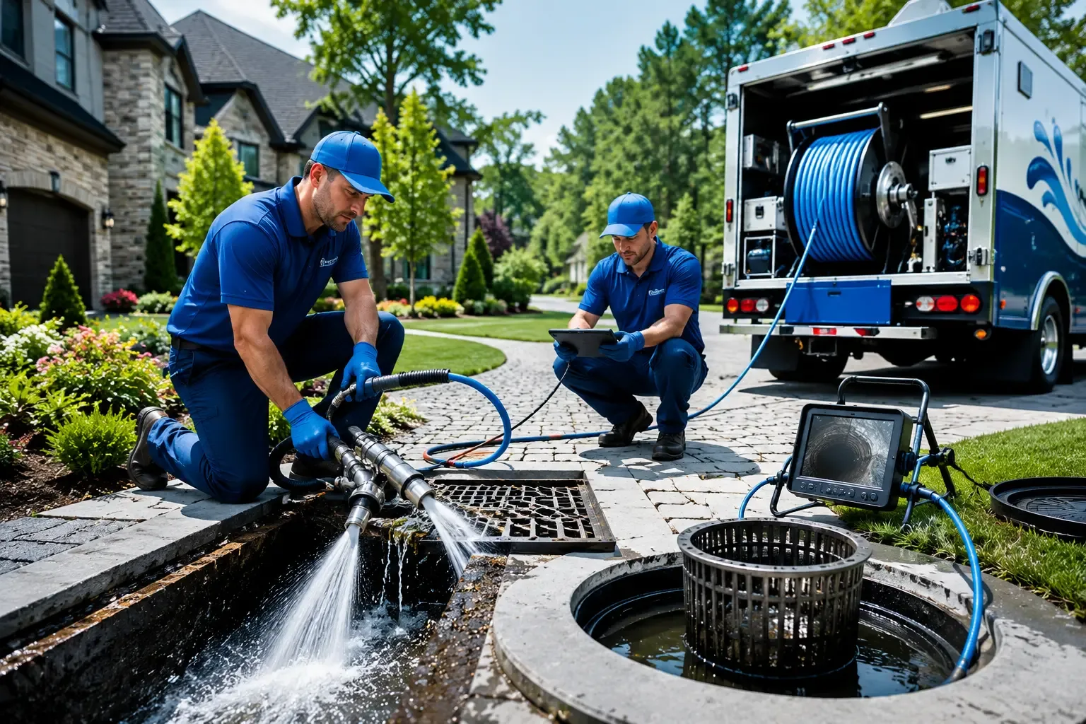 Local outdoor drain cleaning professionals in Grayson, LA