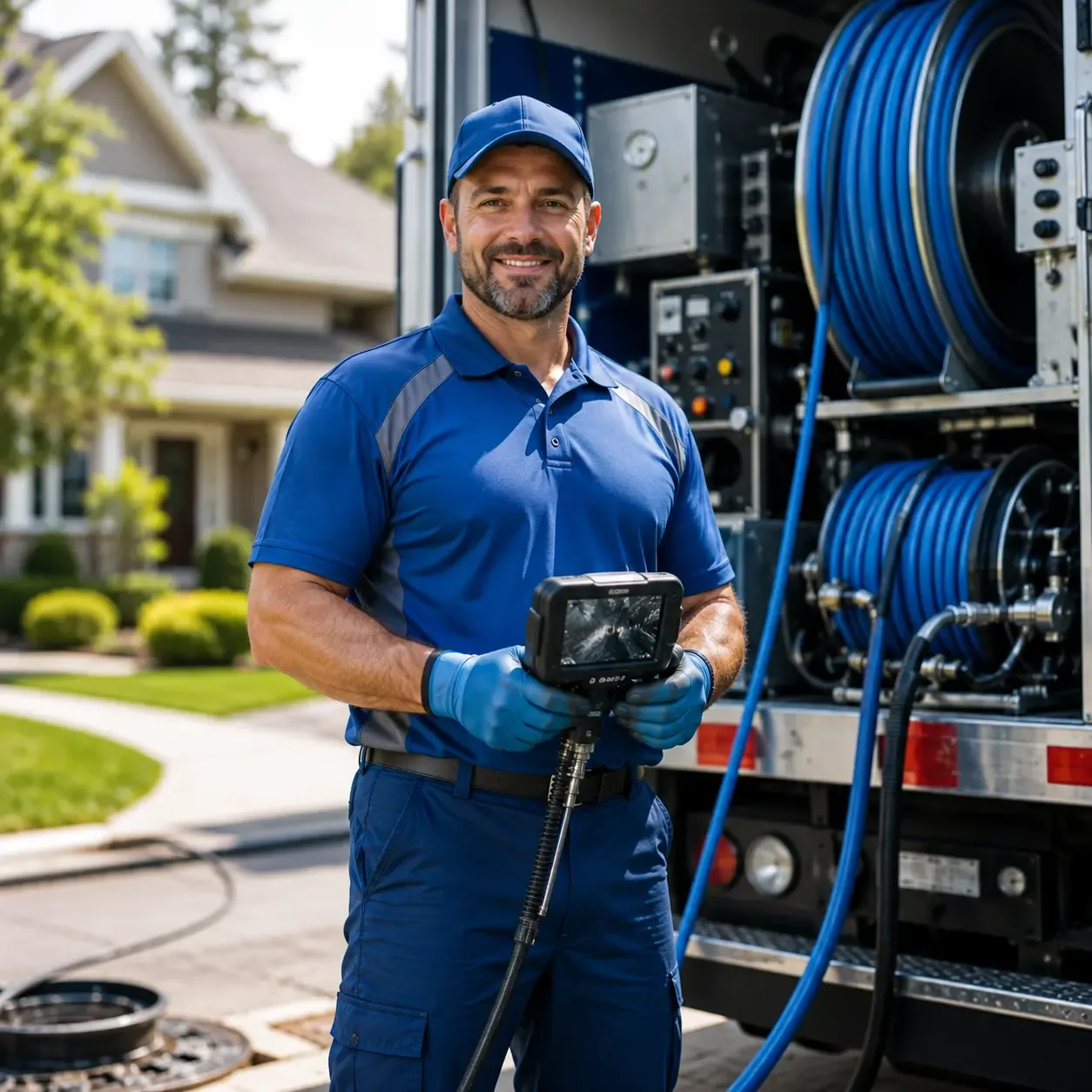 Local outdoor drain cleaning specialists in Grayson, LA